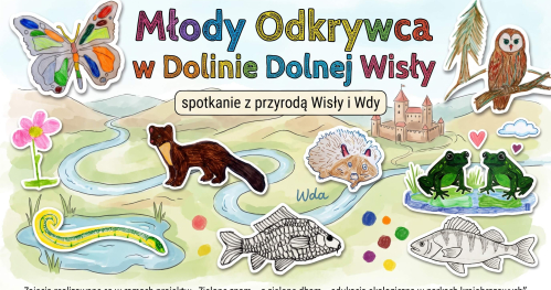 Młody Odkrywca w Dolinie Dolnej Wisły - spotkanie z przyrodą Wisły i Wdy