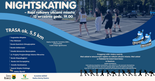 NIGHTSKATING - Rajd rolkowy ulicami miasta