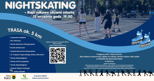 NIGHTSKATING - Rajd rolkowy ulicami miasta