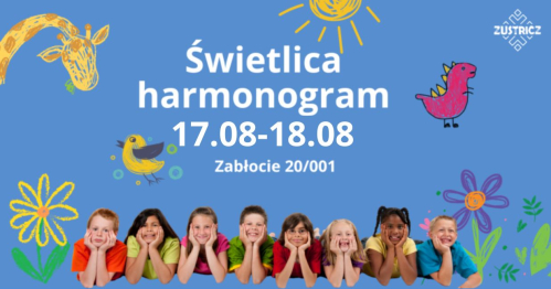 Warsztaty w Świetlicy 17.08.2026 - 18.08.2026