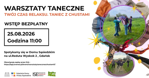 Twój czas relaksu. Taniec intuicyjny z chustami