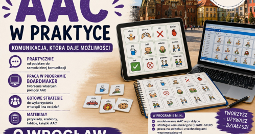 AAC W PRAKTYCE - intensywne szkolenie warsztatowe