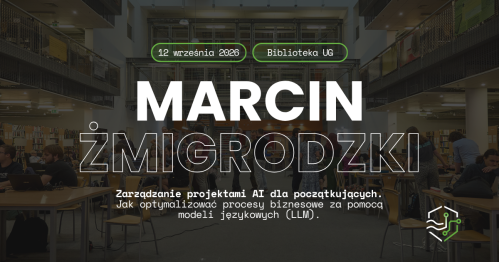 Spotkanie z Marcinem Żmigrodzkim - Premiera książki