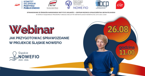 Jak przygotować sprawozdanie w projekcie Śląskie NOWEFIO