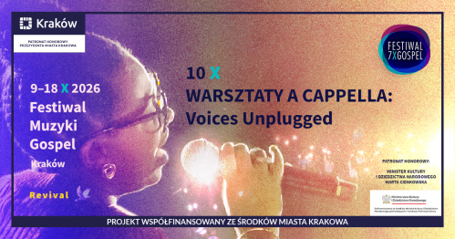 WARSZTATY A CAPPELLA: Voices Unplugged | Festiwal 7xGospel