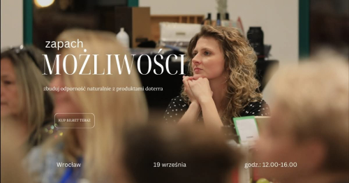 ZAPACH MOŻLIWOŚCI - Odporność Naturalnie - WROCŁAW