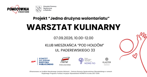 Warsztat kulinarny zero waste - Klub Mieszkańca "Pod Hołdōm"