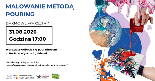 Malowanie metodą Pouring - warsztaty kreatywne