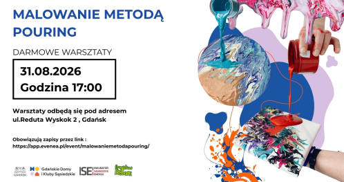 Malowanie metodą Pouring - warsztaty kreatywne