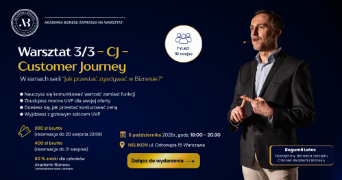 Ścieżka Zakupowa Klienta. Zakupy to emocje - spraw, aby Twoje Customer Journey (CJ) było pozytywnym doświadczeniem.