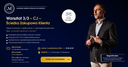 Ścieżka Zakupowa Klienta. Zakupy to emocje - spraw, aby Twoje Customer Journey (CJ) było pozytywnym doświadczeniem.