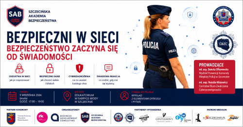 Szczecińska Akademia Bezpieczeństwa - Bezpieczni w sieci vol 5