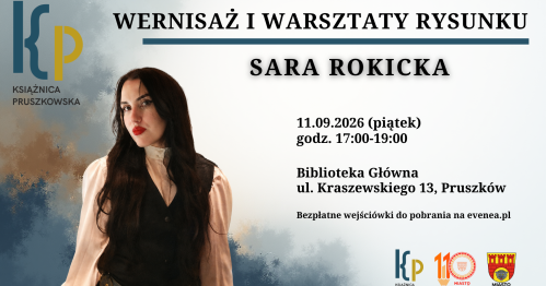 Warsztaty rysunku (dla młodzieży i dorosłych) z Sarą Rokicką w Książnicy Pruszkowskiej!