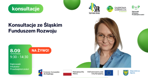 08.09 Bezpłatne konsultacje ze Śląskim Funduszem Rozwoju