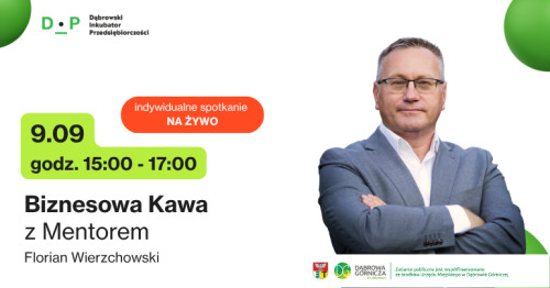 09.09 Biznesowa Kawa z Mentorem - Spotkanie indywidualne z Florianem (na żywo!)