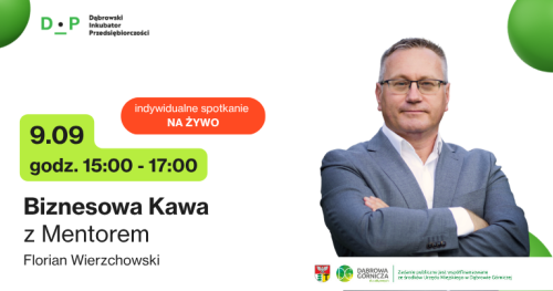 09.09 Biznesowa Kawa z Mentorem - Spotkanie indywidualne z Florianem (na żywo!)