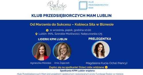 Klub Przedsiębiorczych Mam - Lublin, 11.09.2026