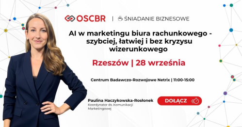 Lunch Biznesowy OSCBR - RZESZÓW 28.09.2026 r.