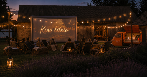 Kino pod gwiazdami w Mazanówce