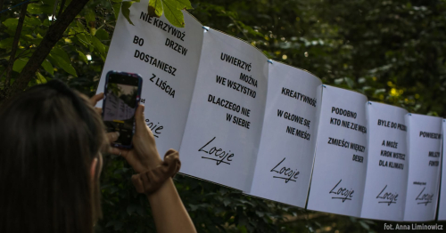 Warsztaty redakcyjne Loesje ◦ Jazdów