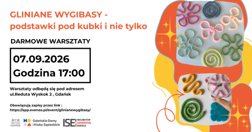 GLINIANE WYGIBASY - podstawki pod kubki i nie tylko