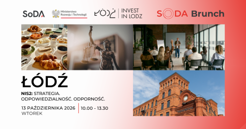 SoDA Brunch Łódź: NIS2: Strategia. Odpowiedzialność. Odporność