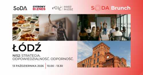 SoDA Brunch Łódź: NIS2: Strategia. Odpowiedzialność. Odporność