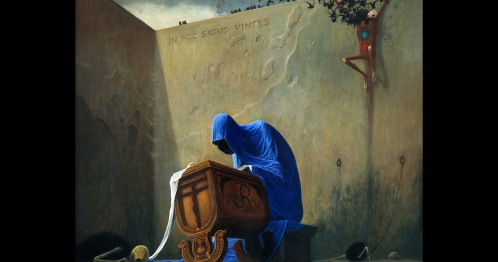 Zdzisław Beksiński - spacer po wystawie malarstwa z przewodnikiem
