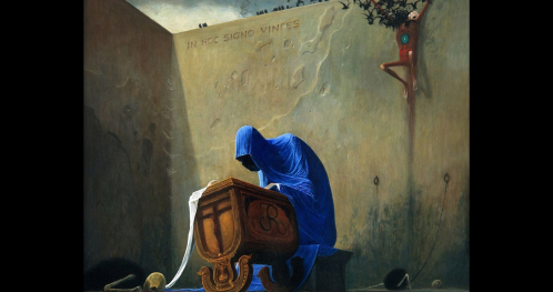 Zdzisław Beksiński - spacer po wystawie malarstwa z przewodnikiem