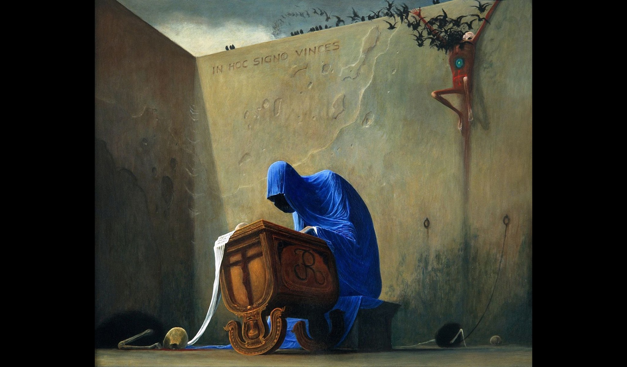Zdzisław Beksiński – spacer po wystawie malarstwa z przewodnikiem