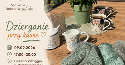 🧶 Dzierganie przy kawie — pierwsze spotkanie SPLovii