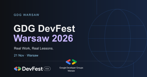 GDG DevFest Warsaw 2026