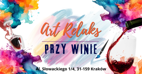 Art Relaks przy winie w Tape Up Art Gallery