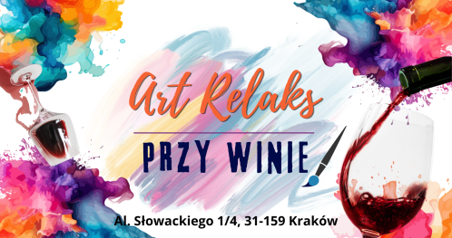 Art Relaks przy winie w Tape Up Art Gallery