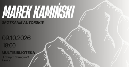 Spotkanie autorskie z Markiem Kamińskim
