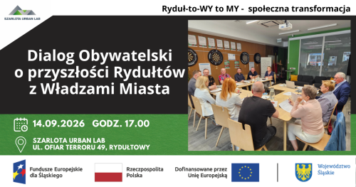 Dialog Obywatelski o przyszłości Rydułtów z Władzami Miasta