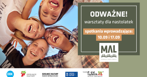 Odważne! - zapisy na warsztaty wprowadzające