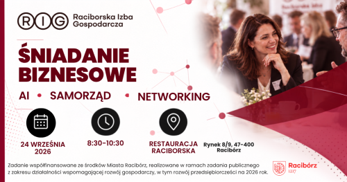 Śniadanie Biznesowe RIG: AI, samorząd i networking