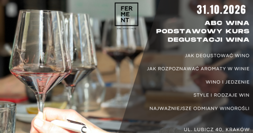 ABC wina - podstawowy kurs degustacji win (październik 2026)
