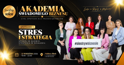 Akademia Świadomego Przedsiębiorcy warsztat 1 - Stres w Biznesie