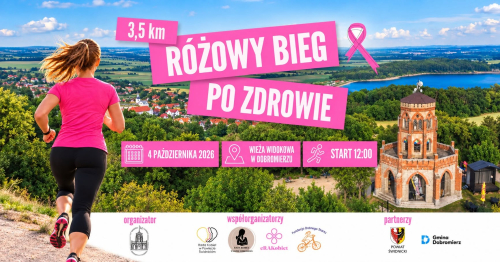 Rodzinny RÓŻOWY BIEG PO ZDROWIE