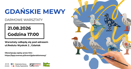 Gdańskie mewy  - warsztaty kreatywne