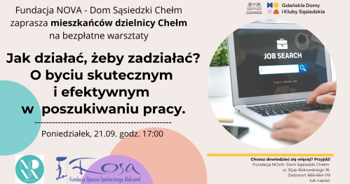 Jak działać, żeby zadziałać? O byciu skutecznym i efektywnym w poszukiwaniach pracy.