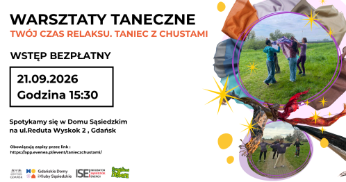 Twój czas relaksu. Taniec intuicyjny z chustami