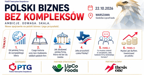 KONFERENCJA: POLSKI BIZNES BEZ KOMPLEKSÓW