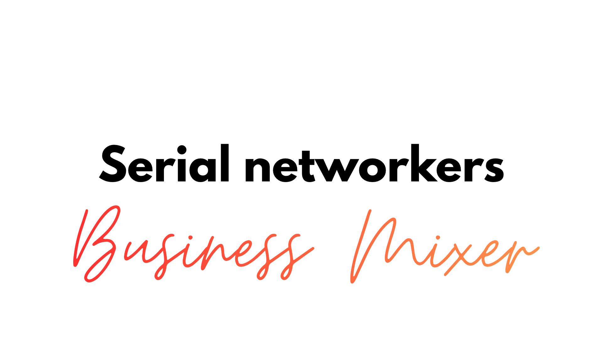 Serial networkers business mixer Katowice