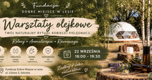 Sobótka - warsztaty olejkowe dla kobiet