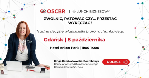 Lunch Biznesowy - GDAŃSK - 8.10.2026