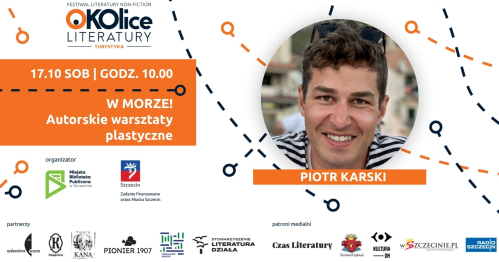 W MORZE! Autorskie warsztaty plastyczne dla dzieci z Piotrem Karskim  | OKOlice Literatury 2026