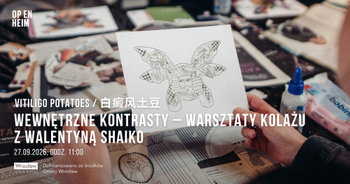 Wewnętrzne kontrasty - warsztaty kolażu z Walentyną Shaiko